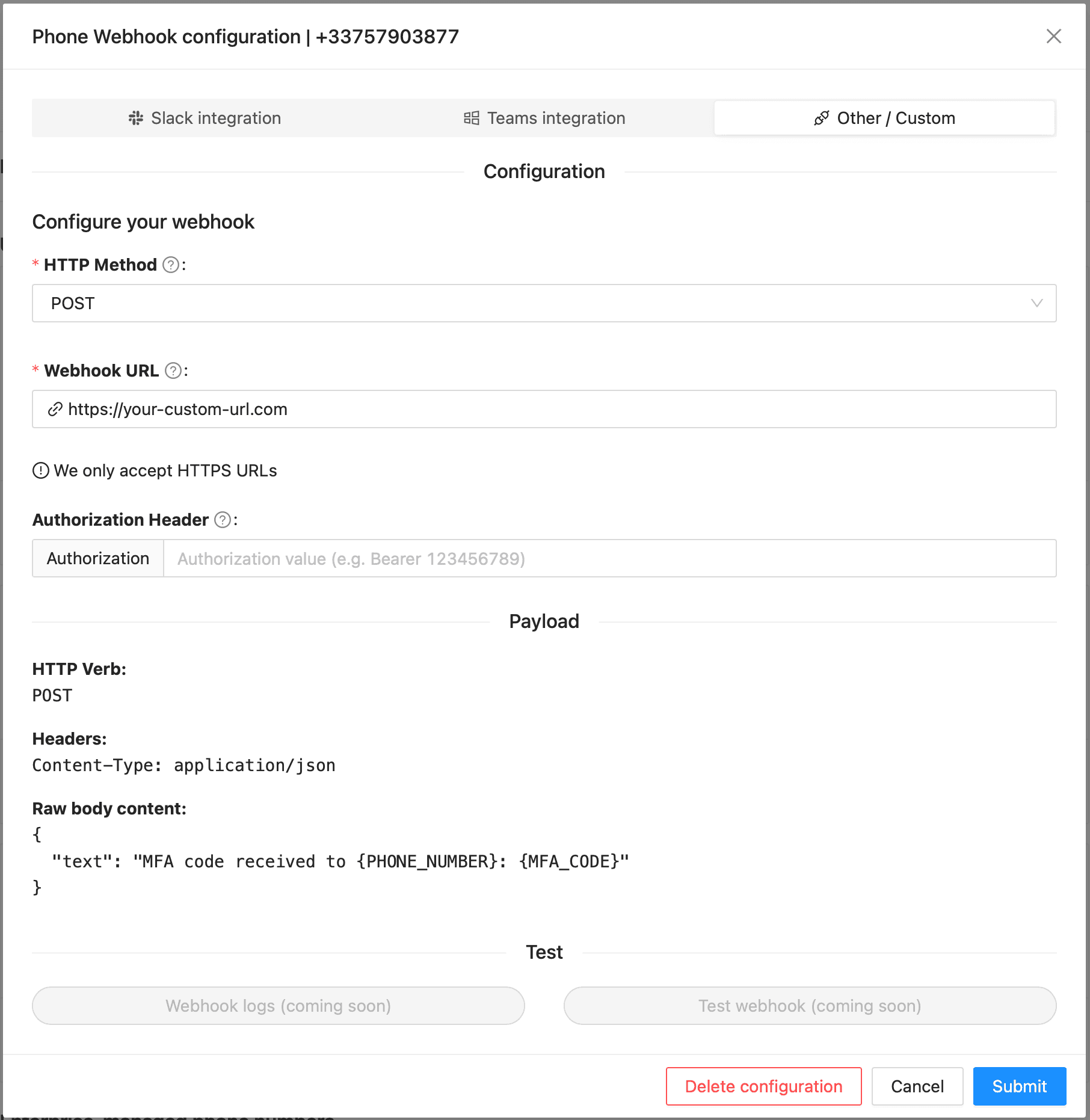 MFA Email interface illustration
